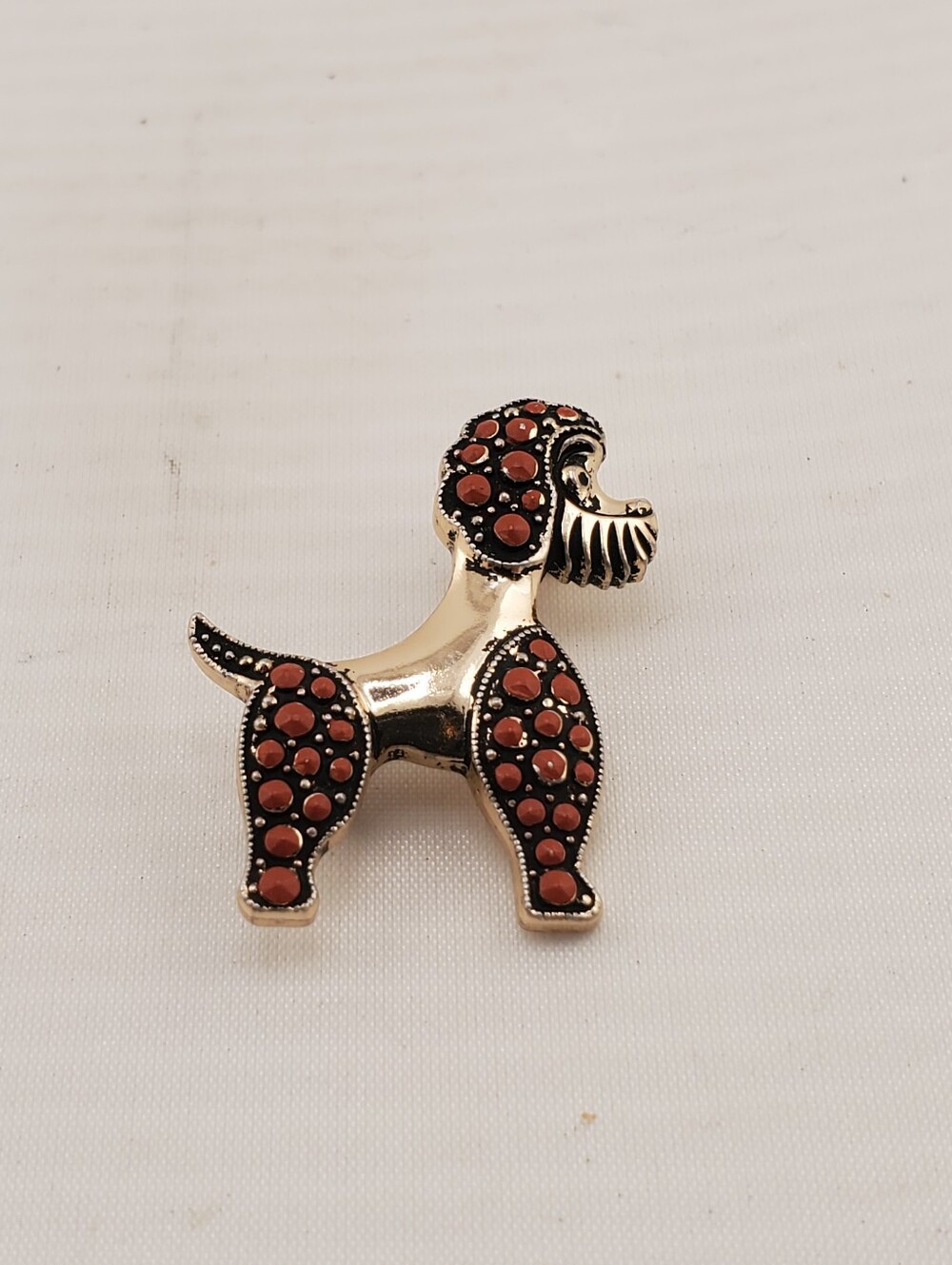 Vintage Germany Poodle Brooch